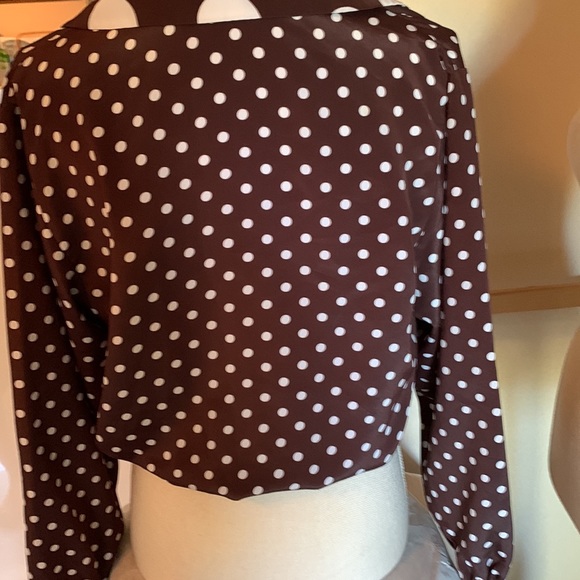 VINTAGE Polka Dot Top - Picture 5 of 5